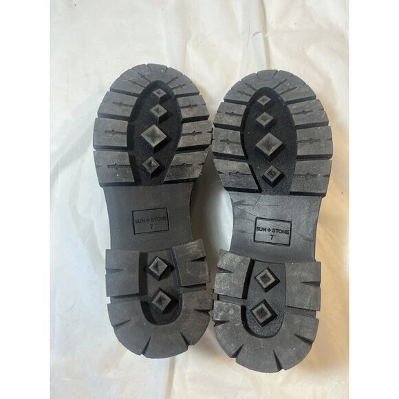 Woman’s Sun + Stone Linnaa Lace Loafer Flats size 7 - Picture 9 of 15